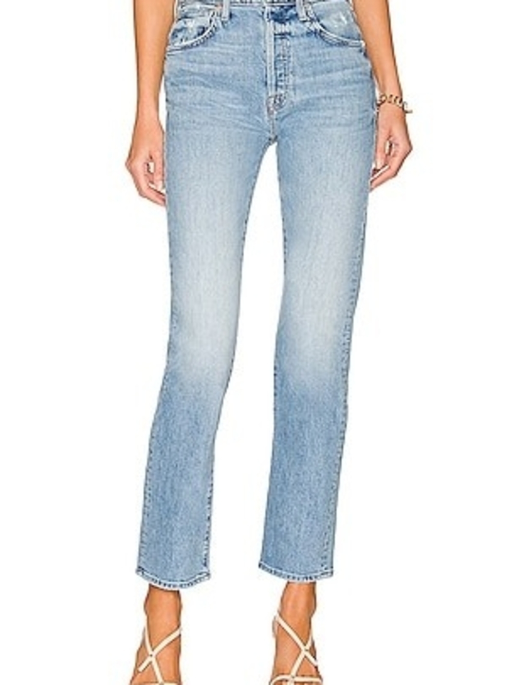 MOTHER The High Waisted Hiker Hover Jeans in Slay It With Flowers - Size 28